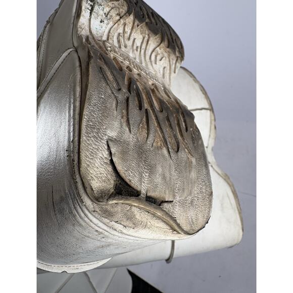 Demonia White Stack-301 knee-high boots Size Men 6 - Picture 7 of 16